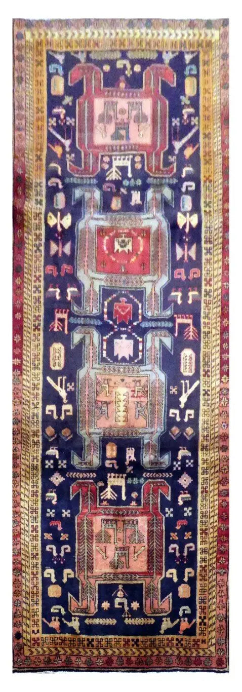 Persian Hamedan Rug 10'3" x 4'1"